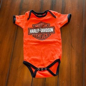Harley Davidson onesie 9-12 months